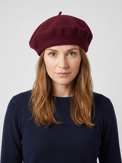 Marylebone Soft Wool Beret